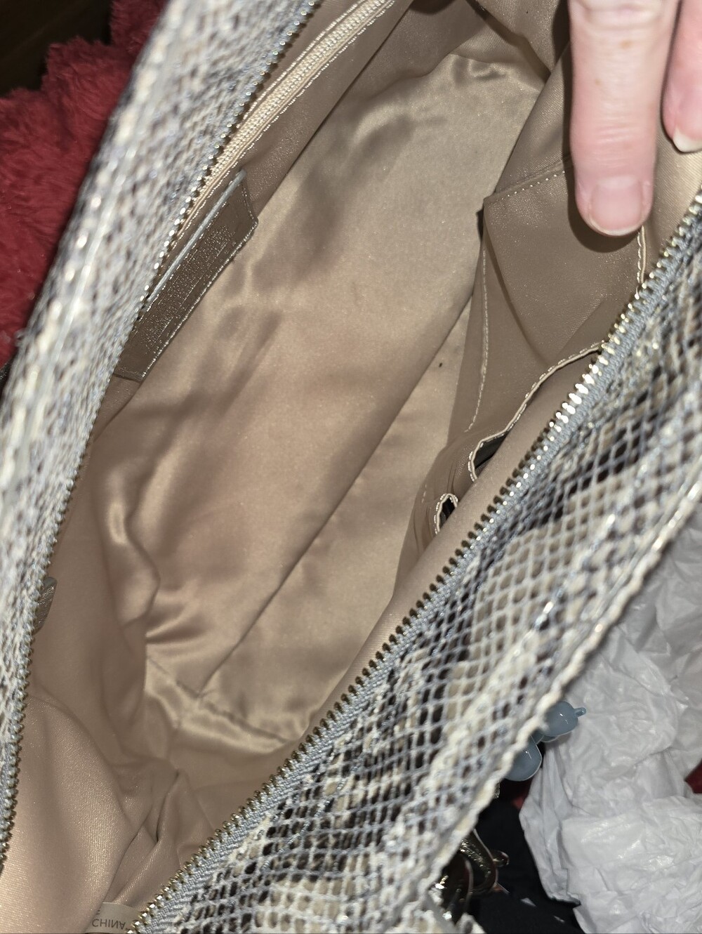 Coach Straw Tote - Picture 5 of 9